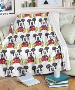 Funny Mickey Blanket