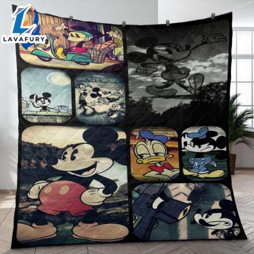 Funny Mickey Mouse And Friends Blanket