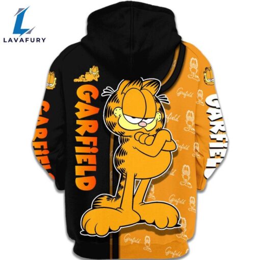 Garfield Character Hoodie And Leggings Set