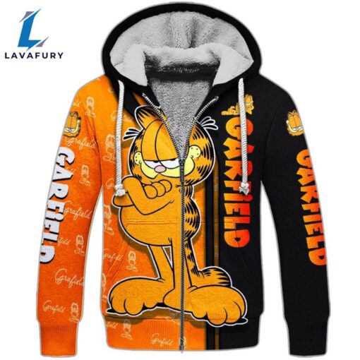 Garfield Character Hoodie And Leggings Set