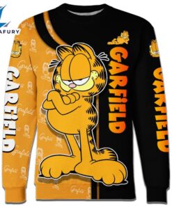 Garfield Character Hoodie And Leggings Set