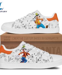 Goofy Cartoon Stan Smith Shoes For Kid