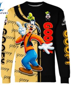 Goofy Pattern Design Hoodie and Leggings Set