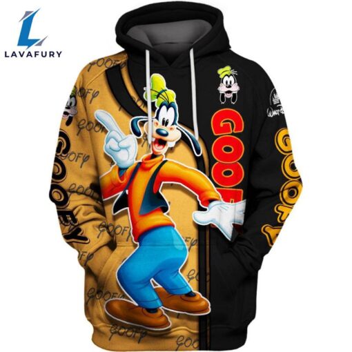 Goofy Pattern Design Hoodie and Leggings Set