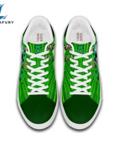 Green Lanturn Cartoon Stan Smith Shoes For Kid