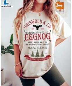 Griiswold Eggnog Retro Christmas Shirt