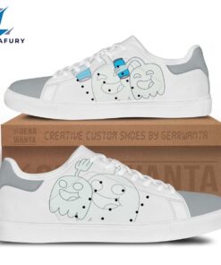 Hi Five Ghost Cartoon Stan Smith Shoes For Kid