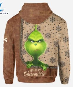 Holiday Cheermeister - Personalized Grinch Christmas Hoodie and Leggings