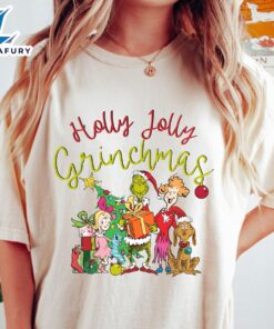 Holly Jolly grinchmas funny christmas…