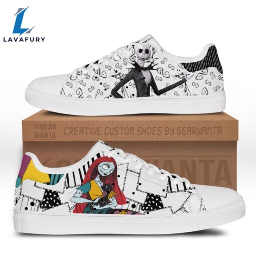 Jack & Sally Tennis Cartoon Stan Smith Shoes For Kid