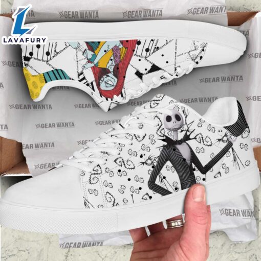 Jack & Sally Tennis Cartoon Stan Smith Shoes For Kid