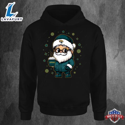 Jacksonville Jaguars Santa Christmas Football Hoodie