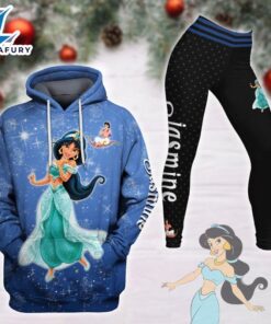 Jasmine Castle Glitter Hoodie And Leggings Set