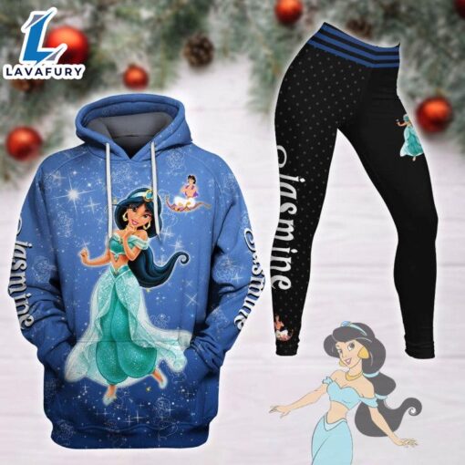 Jasmine Castle Glitter Hoodie And Leggings Set