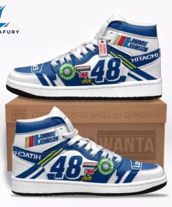 Jimmie Johnson J1 Shoes Custom #48 Sneakers