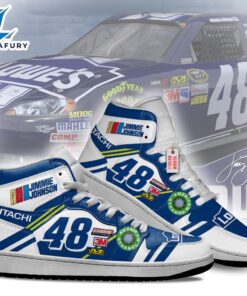 Jimmie Johnson J1 Shoes Custom #48 Sneakers