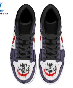 Joker Smile J1 Sneakers Custom Why So Serious