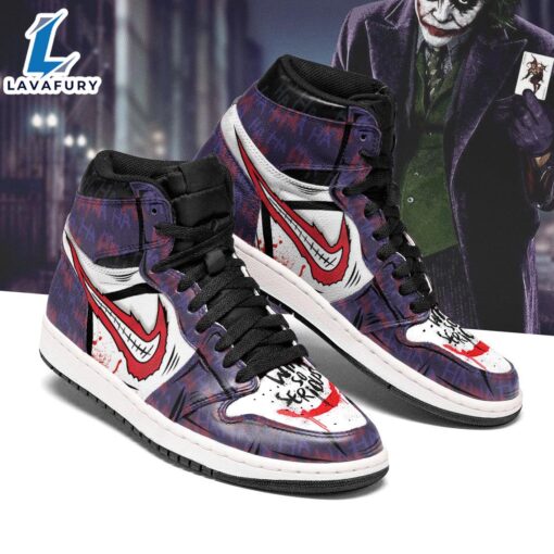 Joker Smile J1 Sneakers Custom Why So Serious