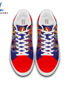 Justice League Flash Cartoon Stan Smith Shoes For Kid