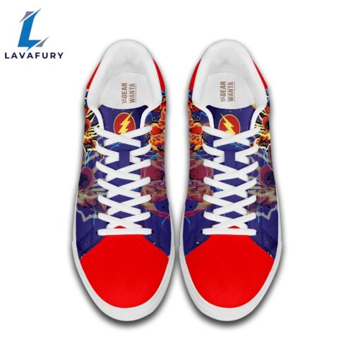 Justice League Flash Cartoon Stan Smith Shoes For Kid