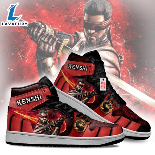 Kenshi Mortal Kombat J1 Shoes Custom Sneakers For Fans