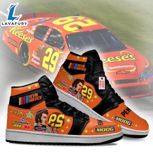 Kevin Harvick J1 Shoes Custom Reese’s #29 Sneakers