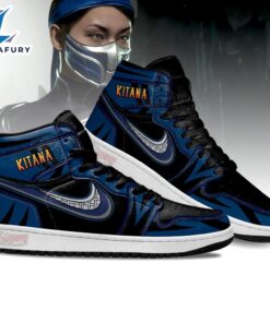 Kitana Fans Mortal Kombat Shoes Custom For Fans