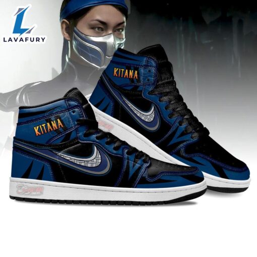 Kitana Fans Mortal Kombat Shoes Custom For Fans