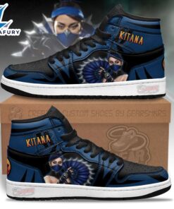 Kitana Mortal Kombat Shoes Custom For Fans