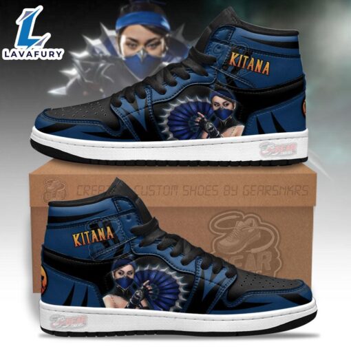 Kitana Mortal Kombat Shoes Custom For Fans