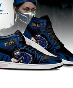 Kitana Mortal Kombat Shoes Custom For Fans