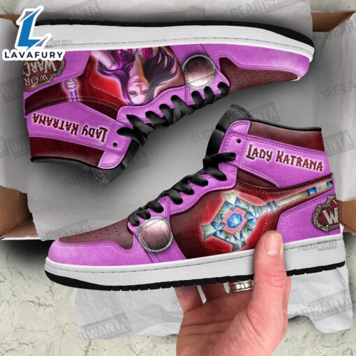 Lady Katrana World of Warcraft Shoes Custom For Fans