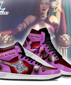 Lady Katrana World of Warcraft Shoes Custom For Fans