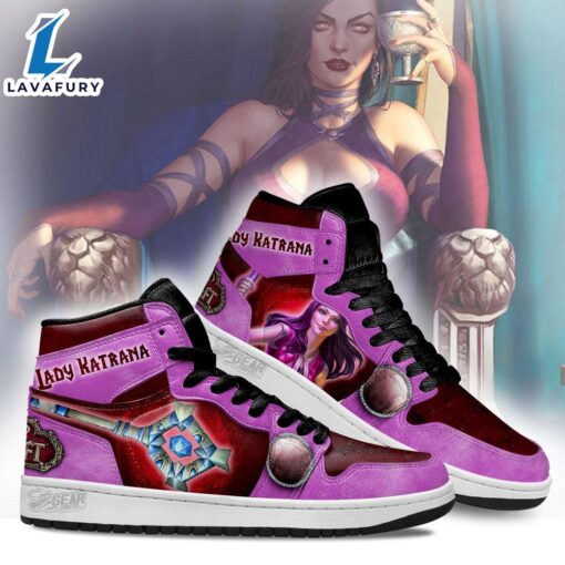 Lady Katrana World of Warcraft Shoes Custom For Fans