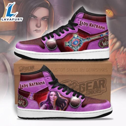 Lady Katrana World of Warcraft Shoes Custom For Fans