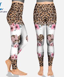 Leopard Mickey Mouse Ears - Personalized Mother's Day Hoodie And Leggings