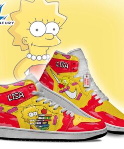 Lisa Simpson The Simpson J1 Shoes Custom For Fans