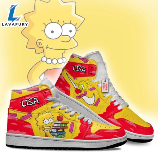 Lisa Simpson The Simpson J1 Shoes Custom For Fans