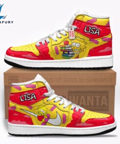 Lisa Simpson The Simpson J1 Shoes Custom For Fans