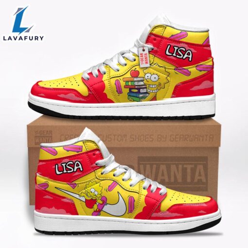 Lisa Simpson The Simpson J1 Shoes Custom For Fans