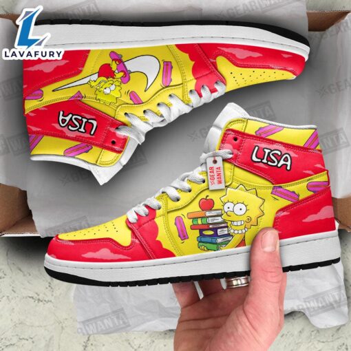 Lisa Simpson The Simpson J1 Shoes Custom For Fans