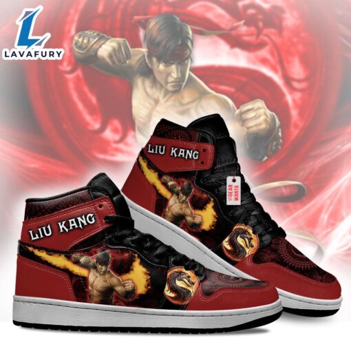 Liu Kang Mortal Kombat J1 Shoes Custom Sneakers For Fans