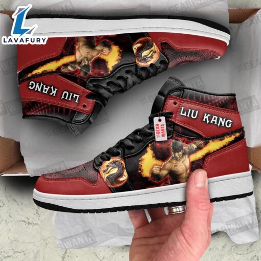 Liu Kang Mortal Kombat J1 Shoes Custom Sneakers For Fans