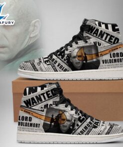 Lord Voldemort Wanted High Top Shoes