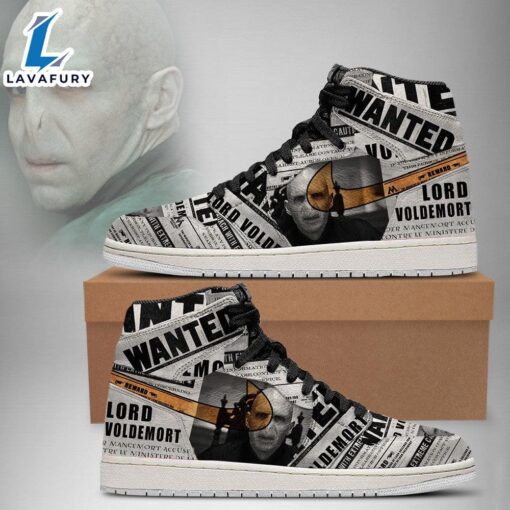 Lord Voldemort Wanted High Top Shoes