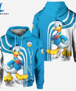 Lovely Donald Duck- Personalized Mouse Hoodie And Leggings