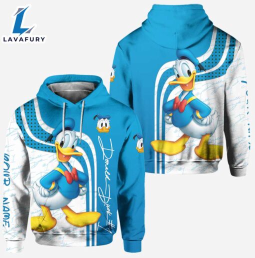 Lovely Donald Duck- Personalized Mouse Hoodie And Leggings