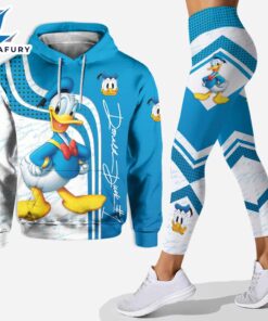 Lovely Donald Duck- Personalized Mouse Hoodie And Leggings