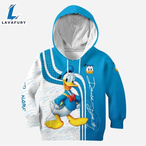 Lovely Donald Duck- Personalized Mouse Hoodie And Leggings