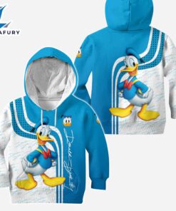 Lovely Donald Duck- Personalized Mouse Hoodie And Leggings